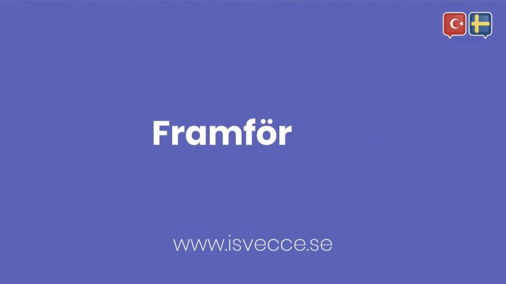 framfor