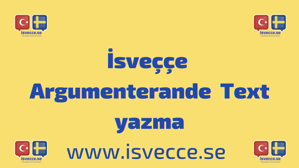 isvecce argumenterande text