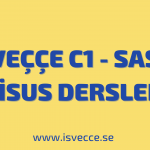 isveççe c1 sas3 tisus dersleri