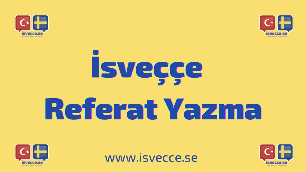 isvecce referat yazma