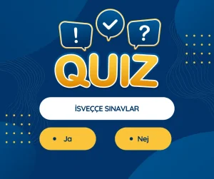 isveççe sınavlar alistirmalar